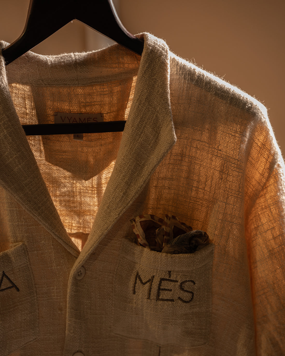 Grainline shirt in loom slub cotton