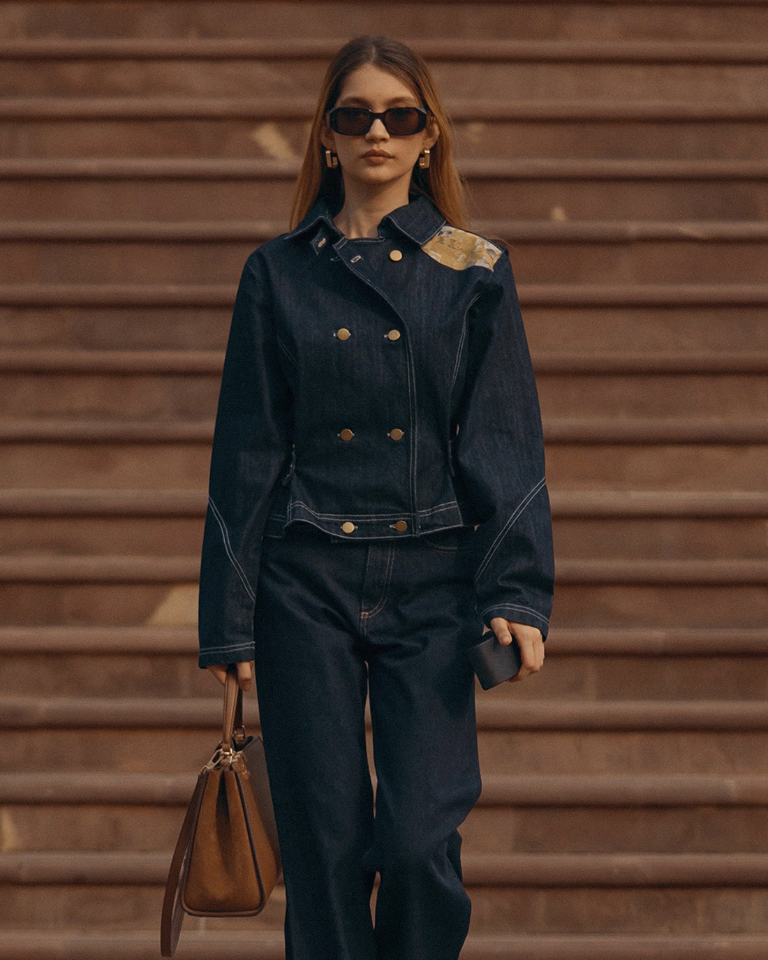 Modern Chaupar Denim Jacket