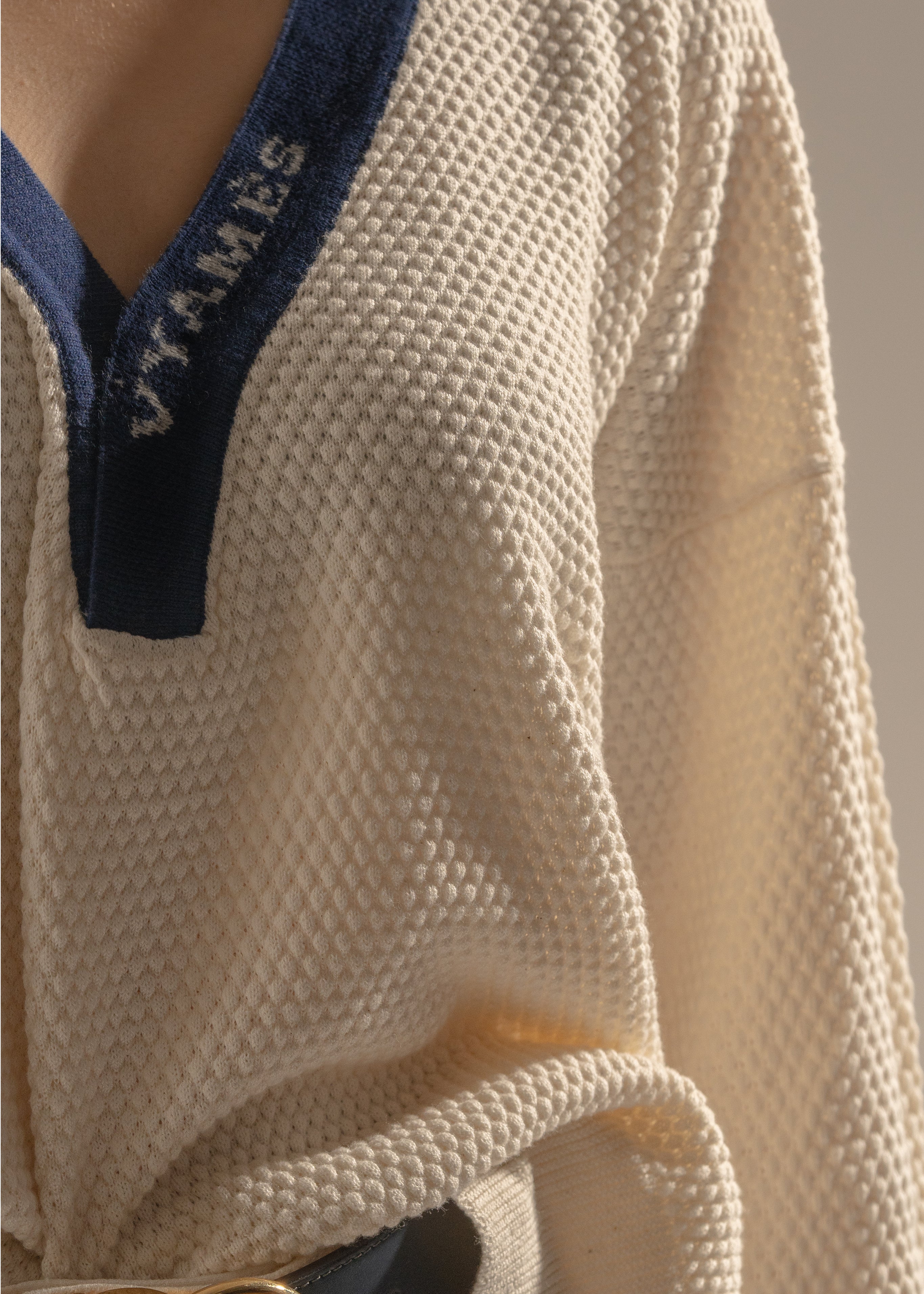 Garter Knit Top