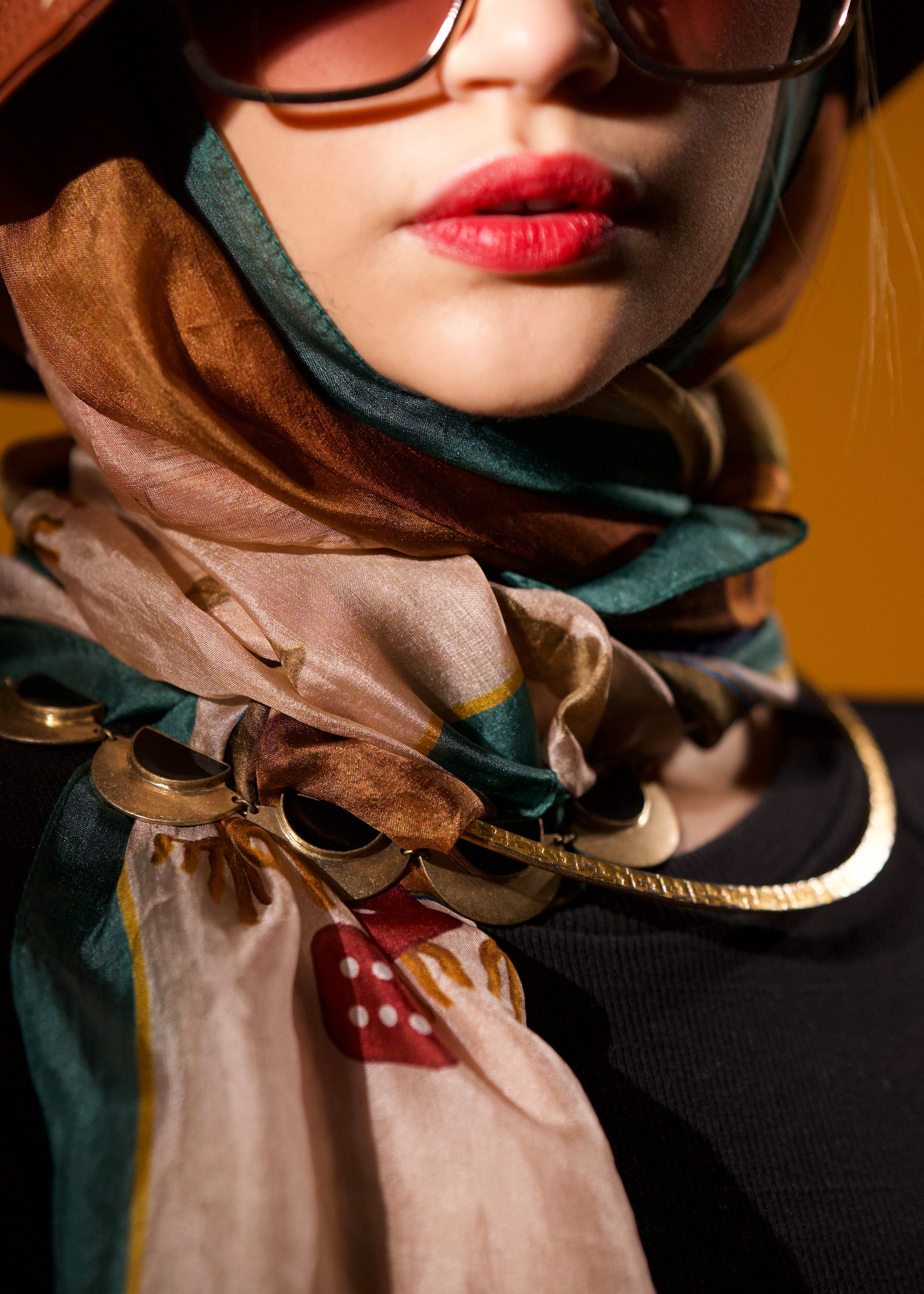 Rolling dices - Silk Scarf