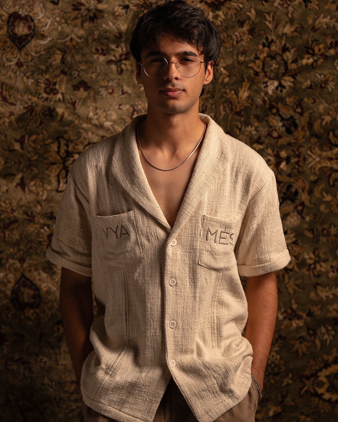 Grainline shirt in loom slub cotton