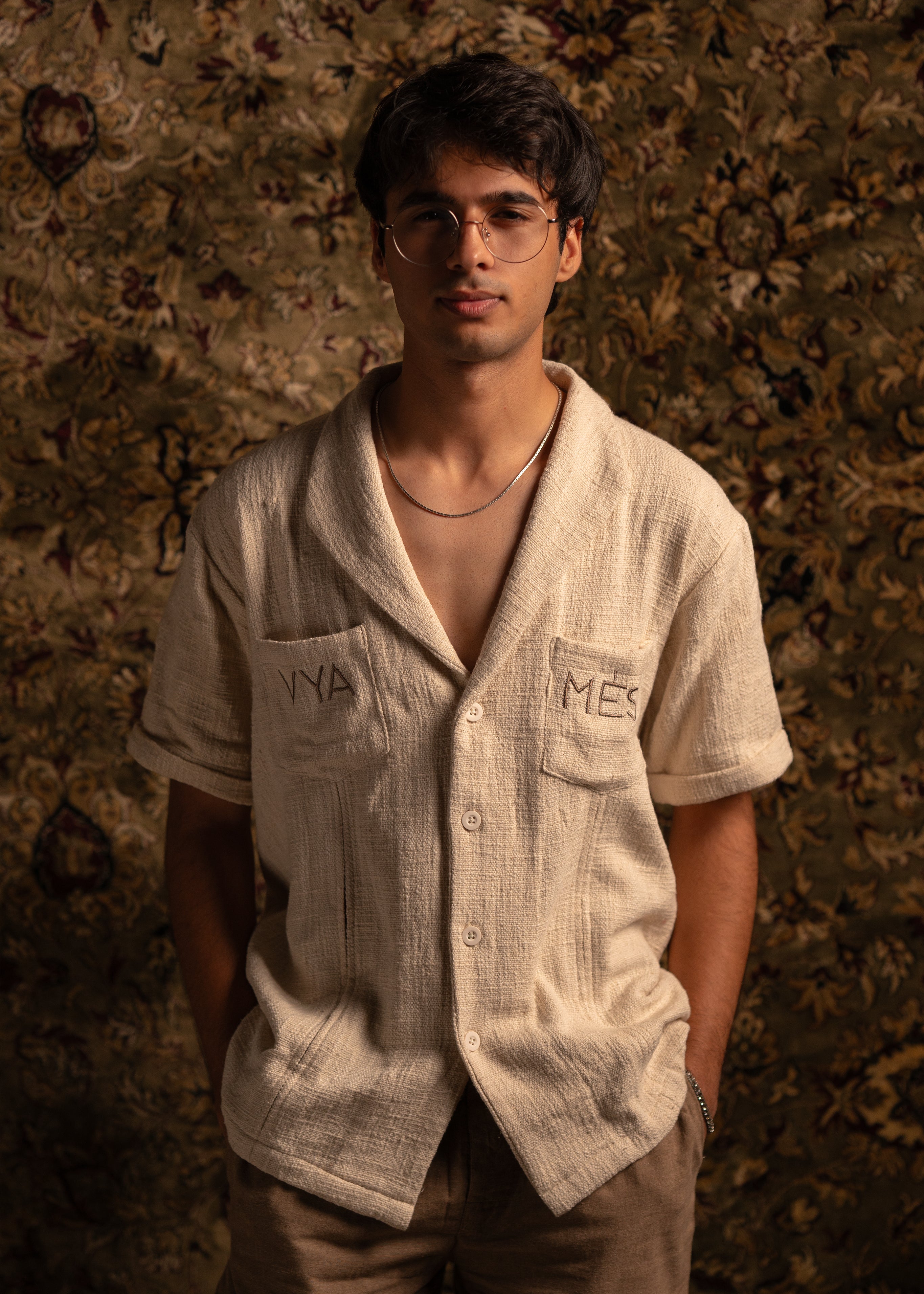 Grainline shirt in loom slub cotton