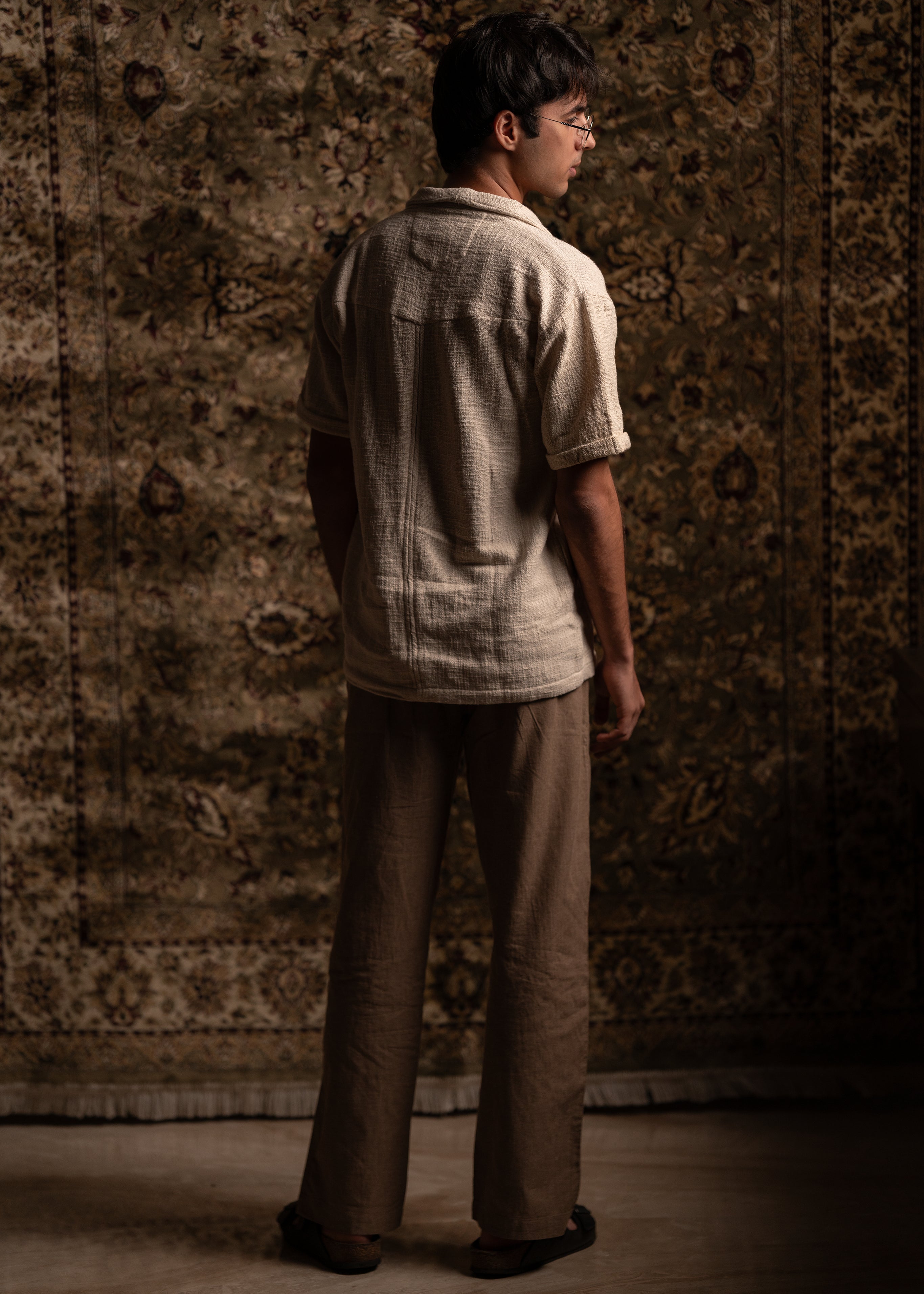 Grainline shirt in loom slub cotton