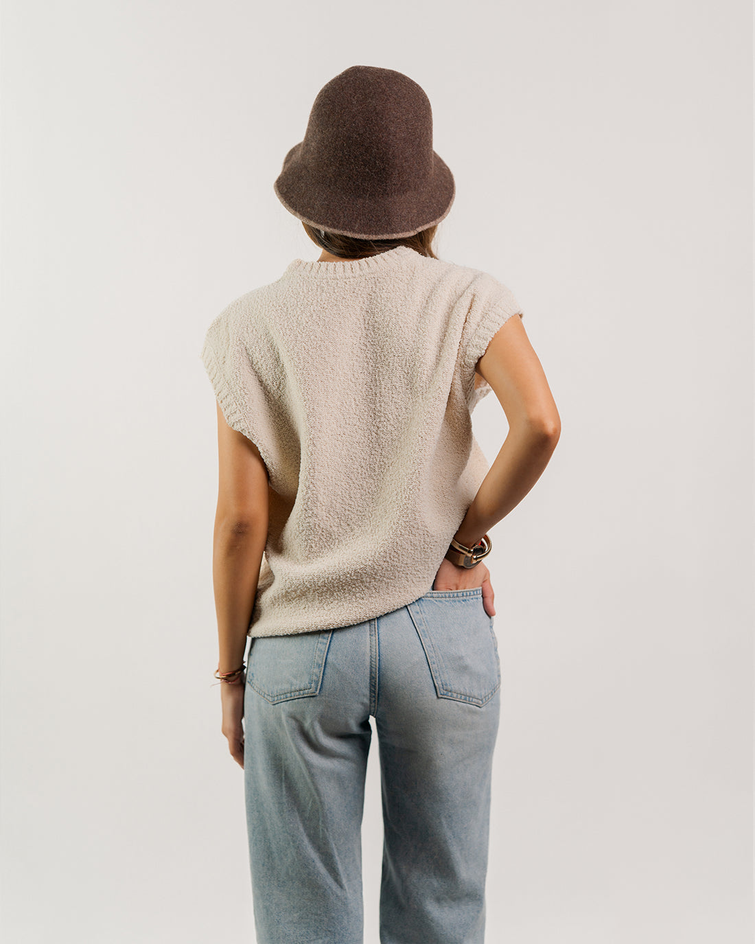 Madari transit knit vest