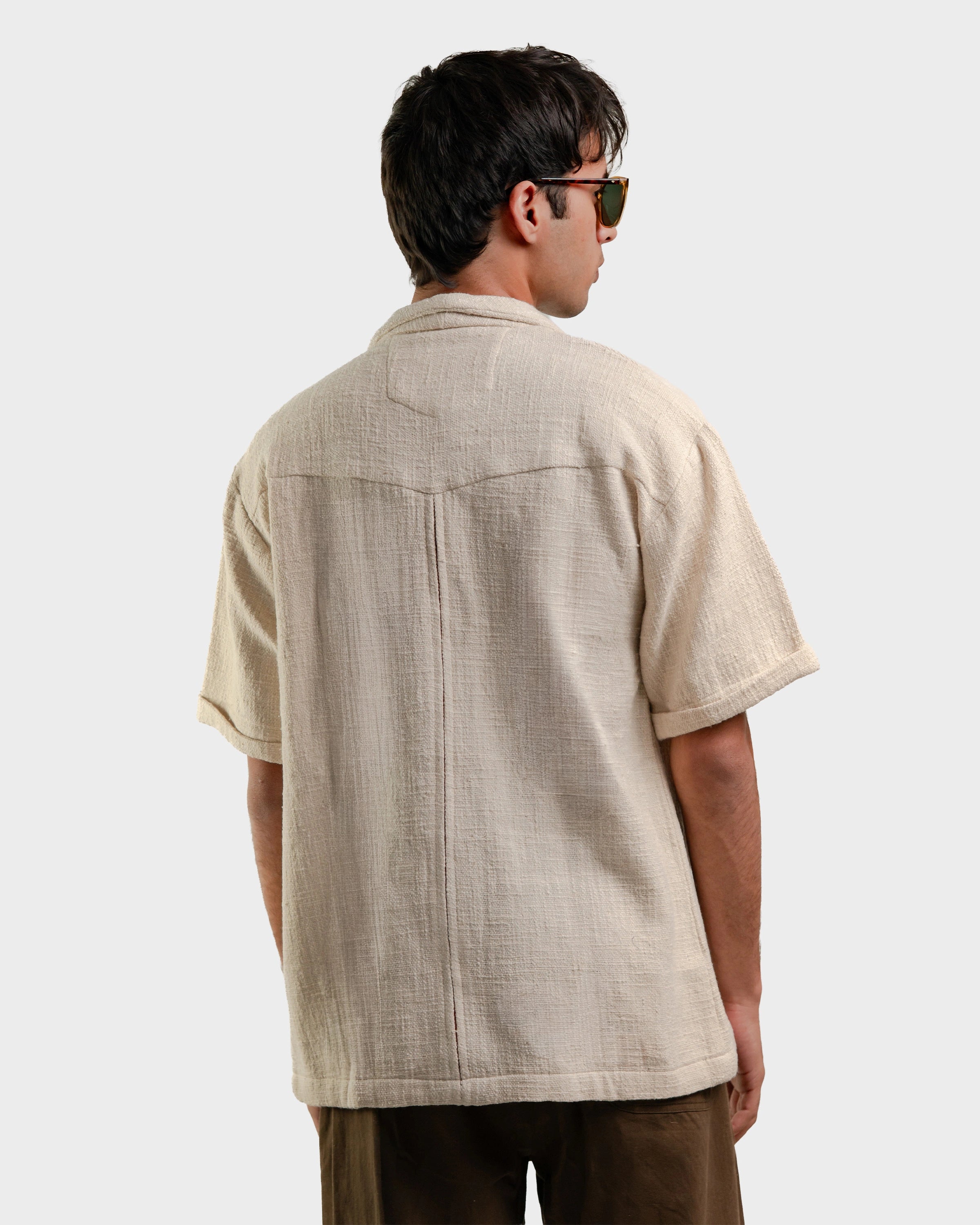 Grainline shirt in loom slub cotton