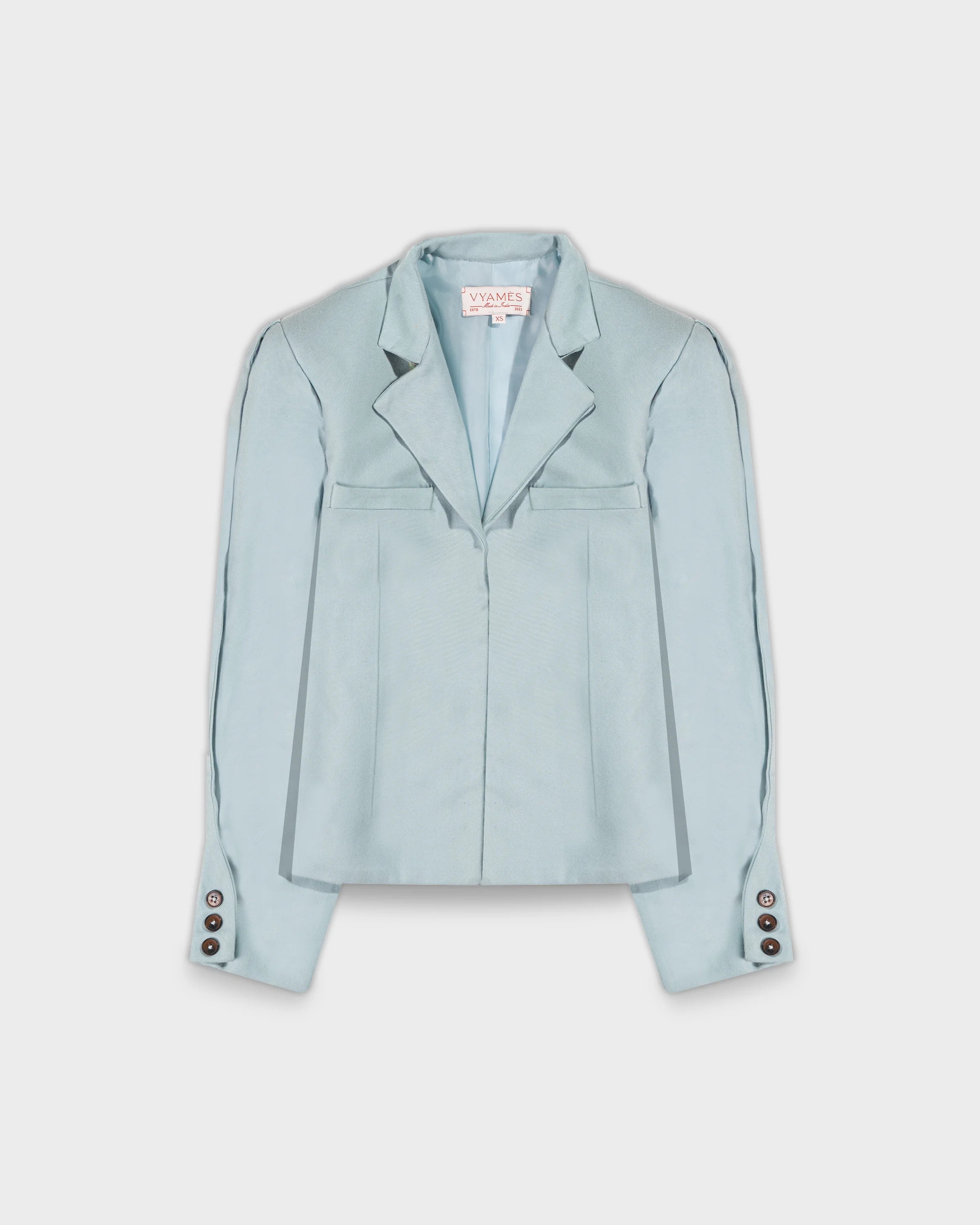 Ice Blue Gameboard Blazer