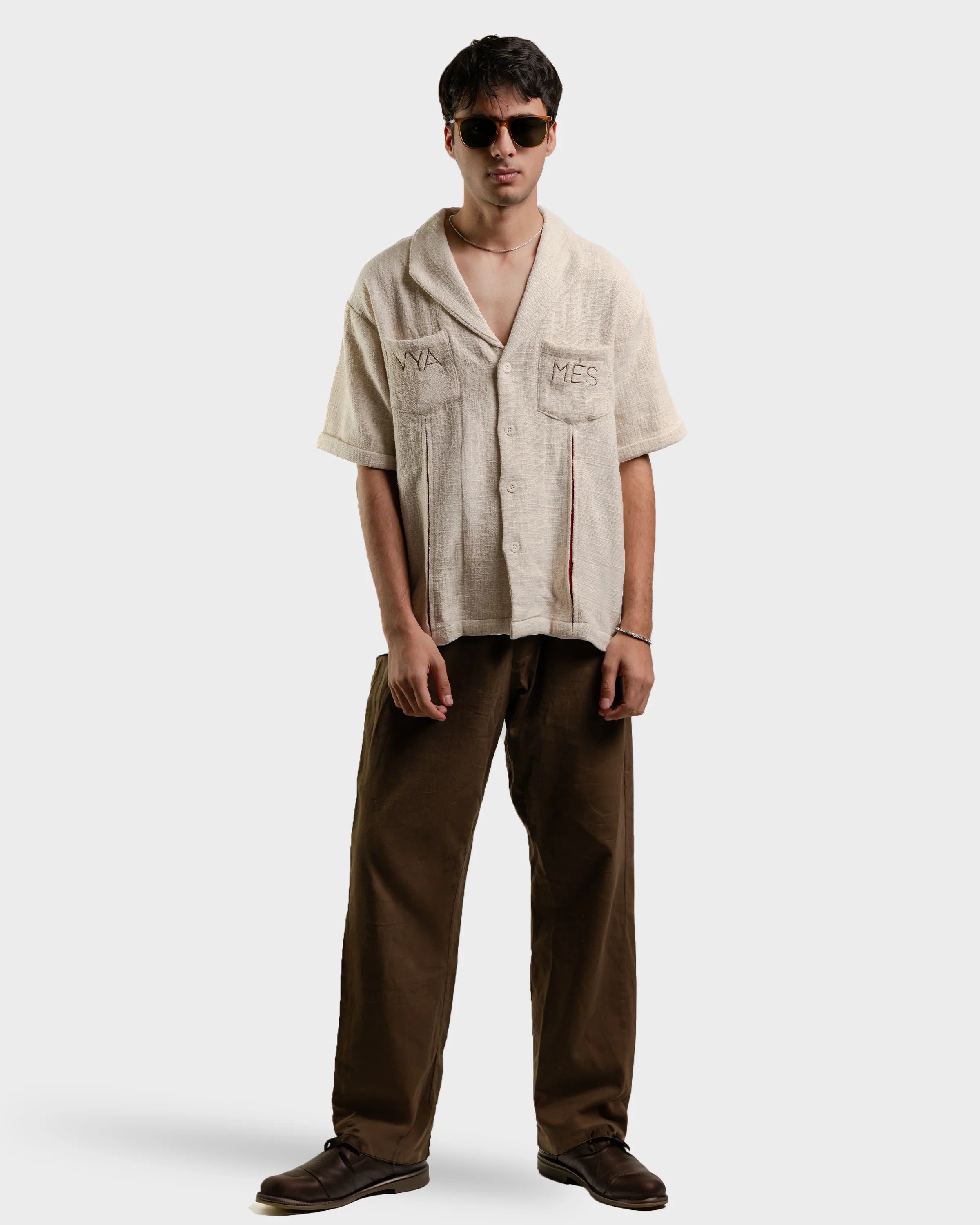 Grainline shirt in loom slub cotton