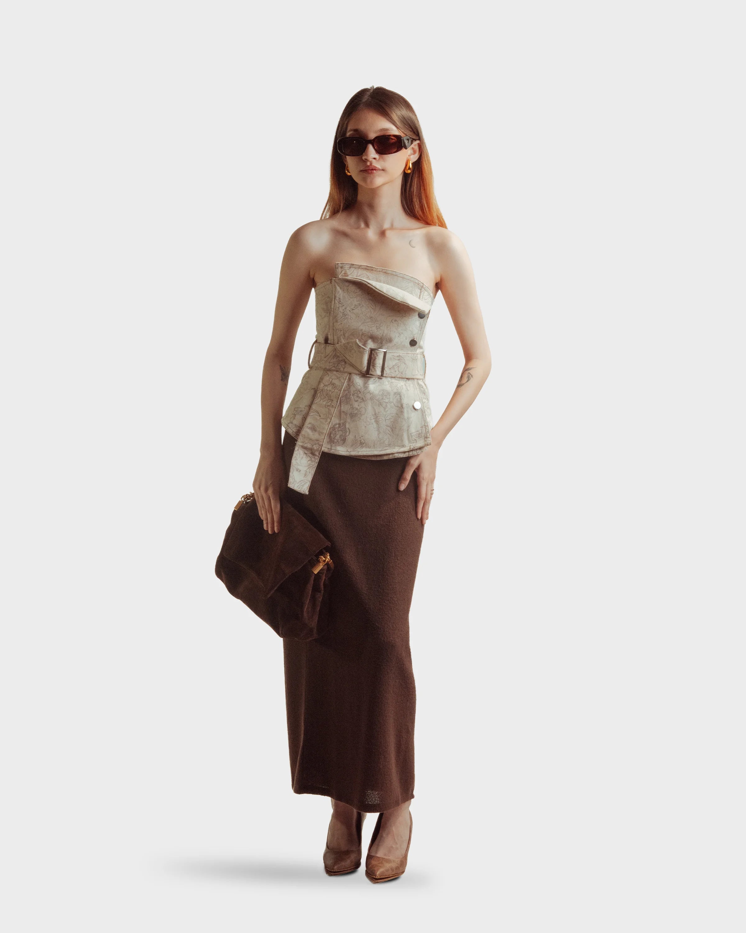 The Sketchbook Corset Top