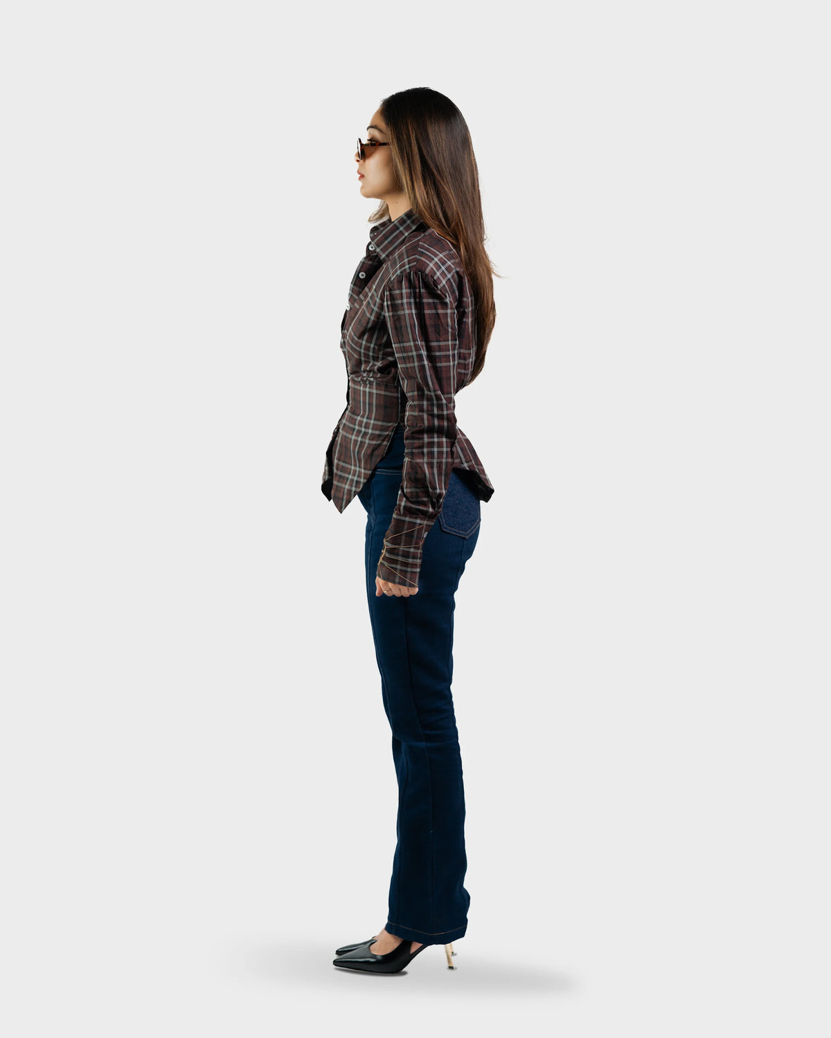 Compass Line Cinch Shirt
