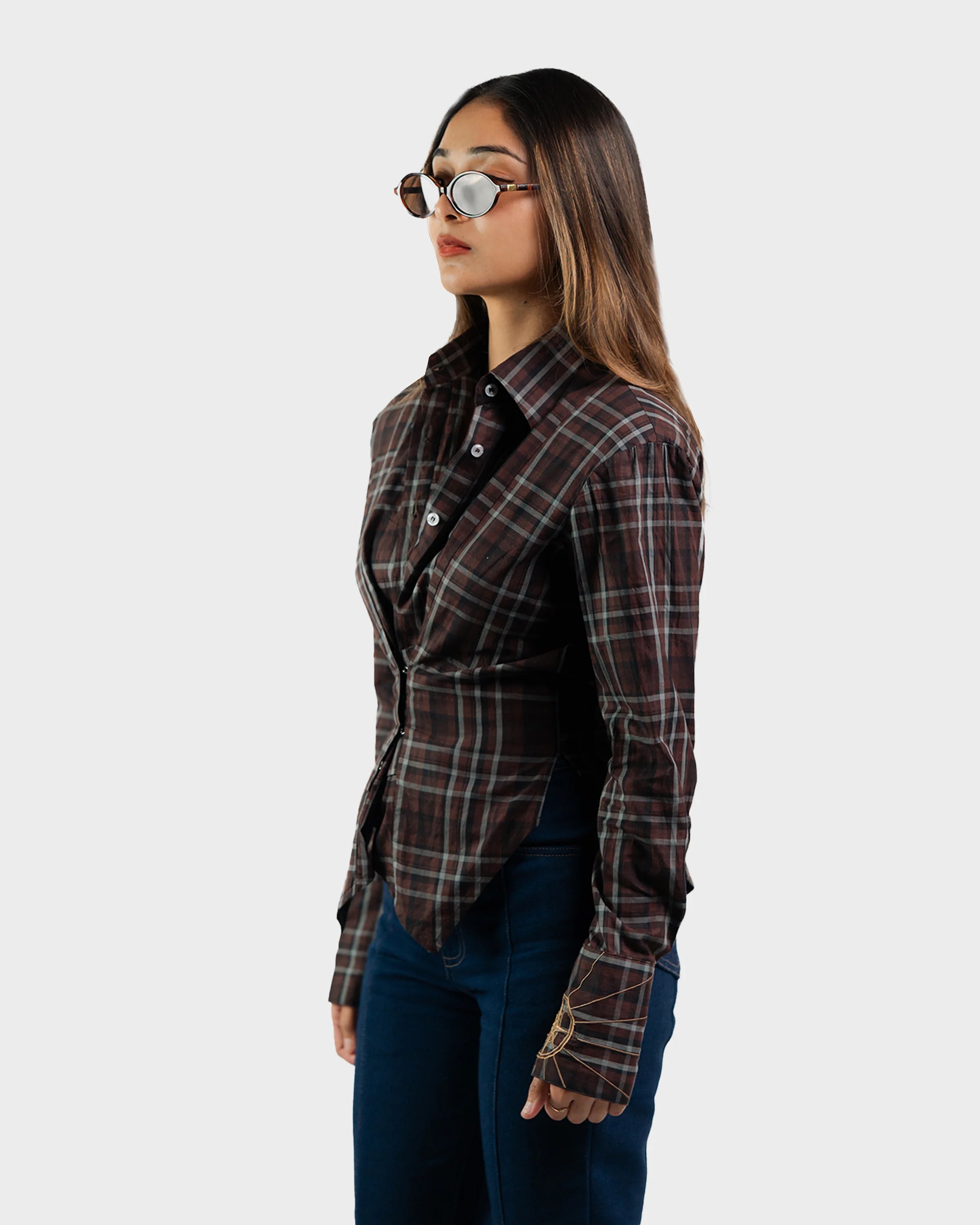 Compass Line Cinch Shirt