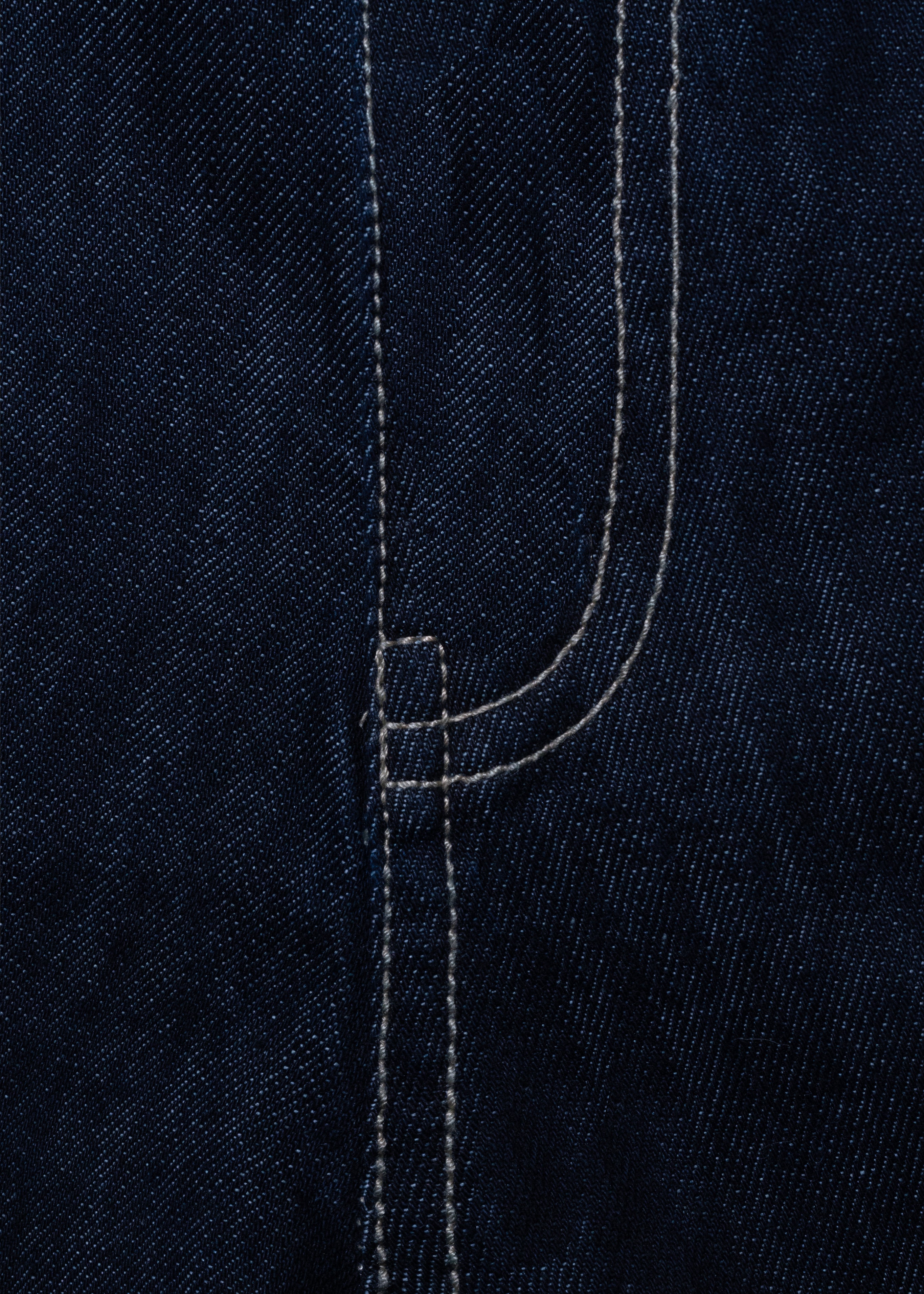 Modern Chaupar High Waisted Denim Shorts