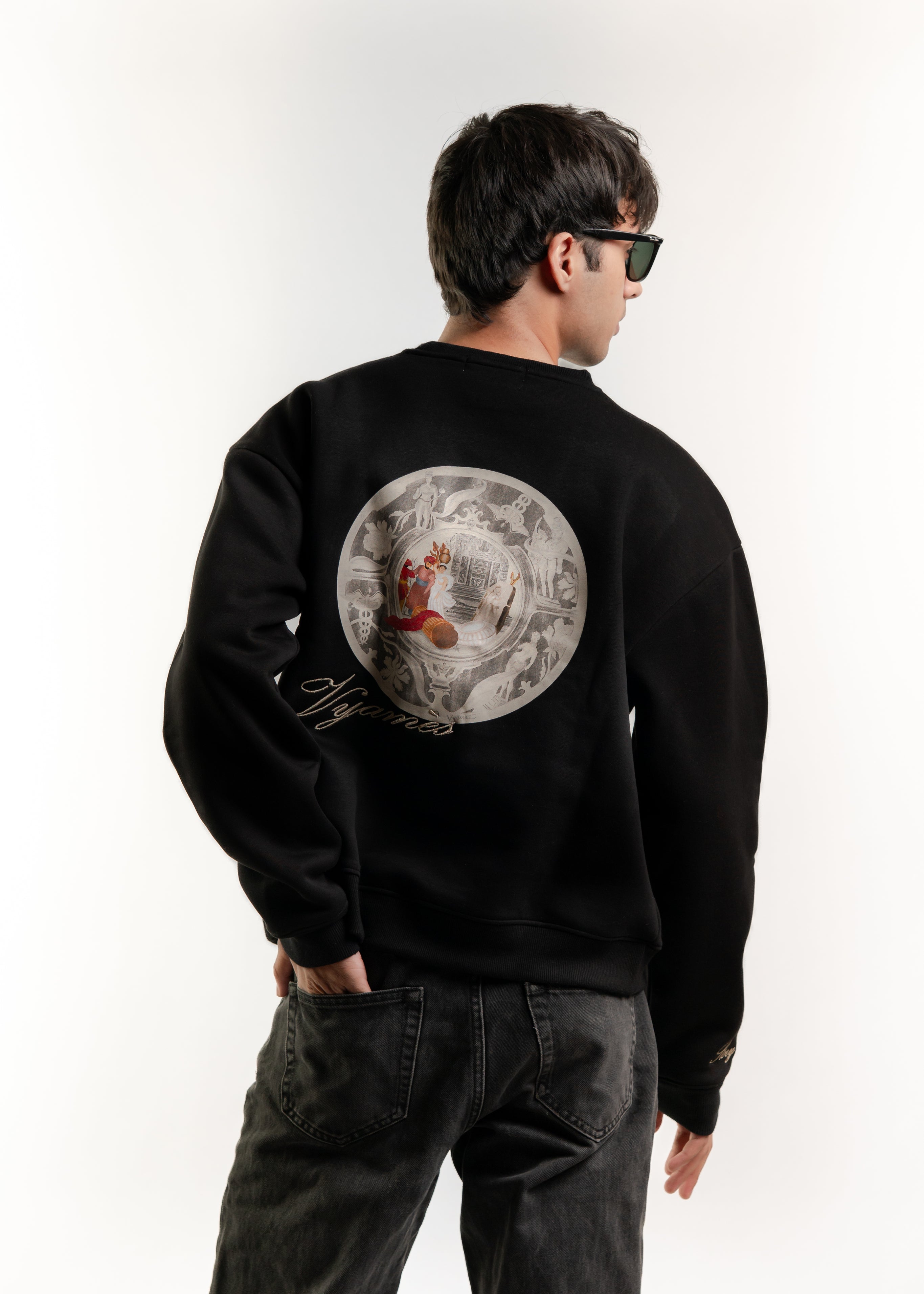 VAULTROOM ICON CREWNECK ⁄ GREY VAULTROOM ICON CREWNECK / GREY M 