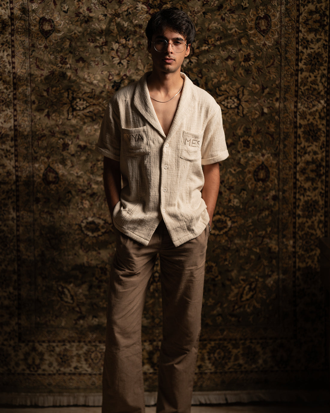 Grainline shirt in loom slub cotton