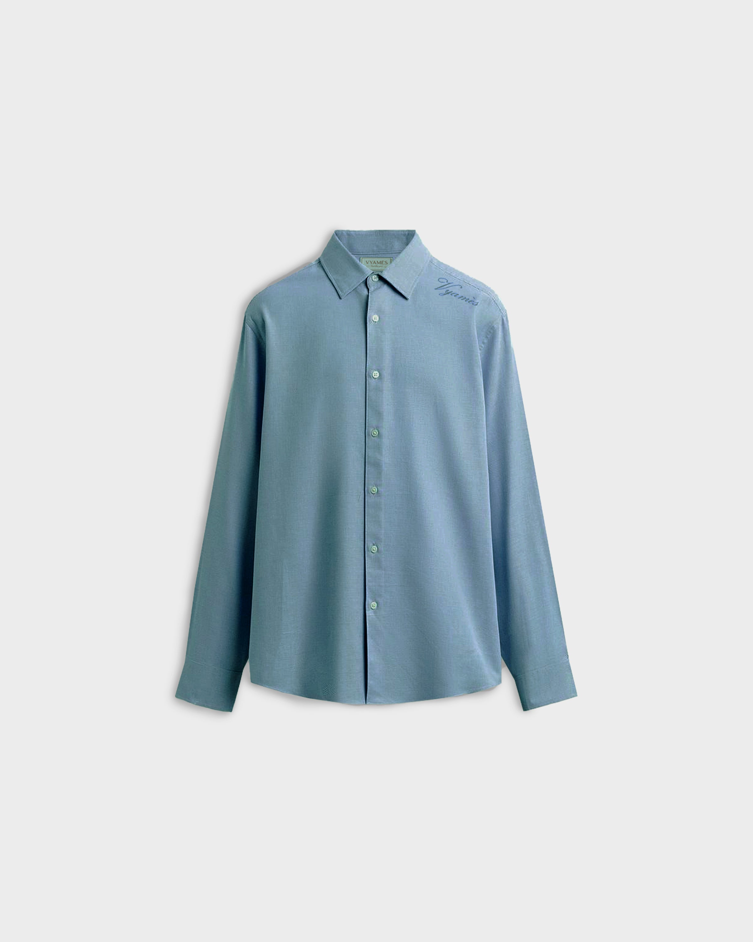 The Signature Shirt | Steel Blue