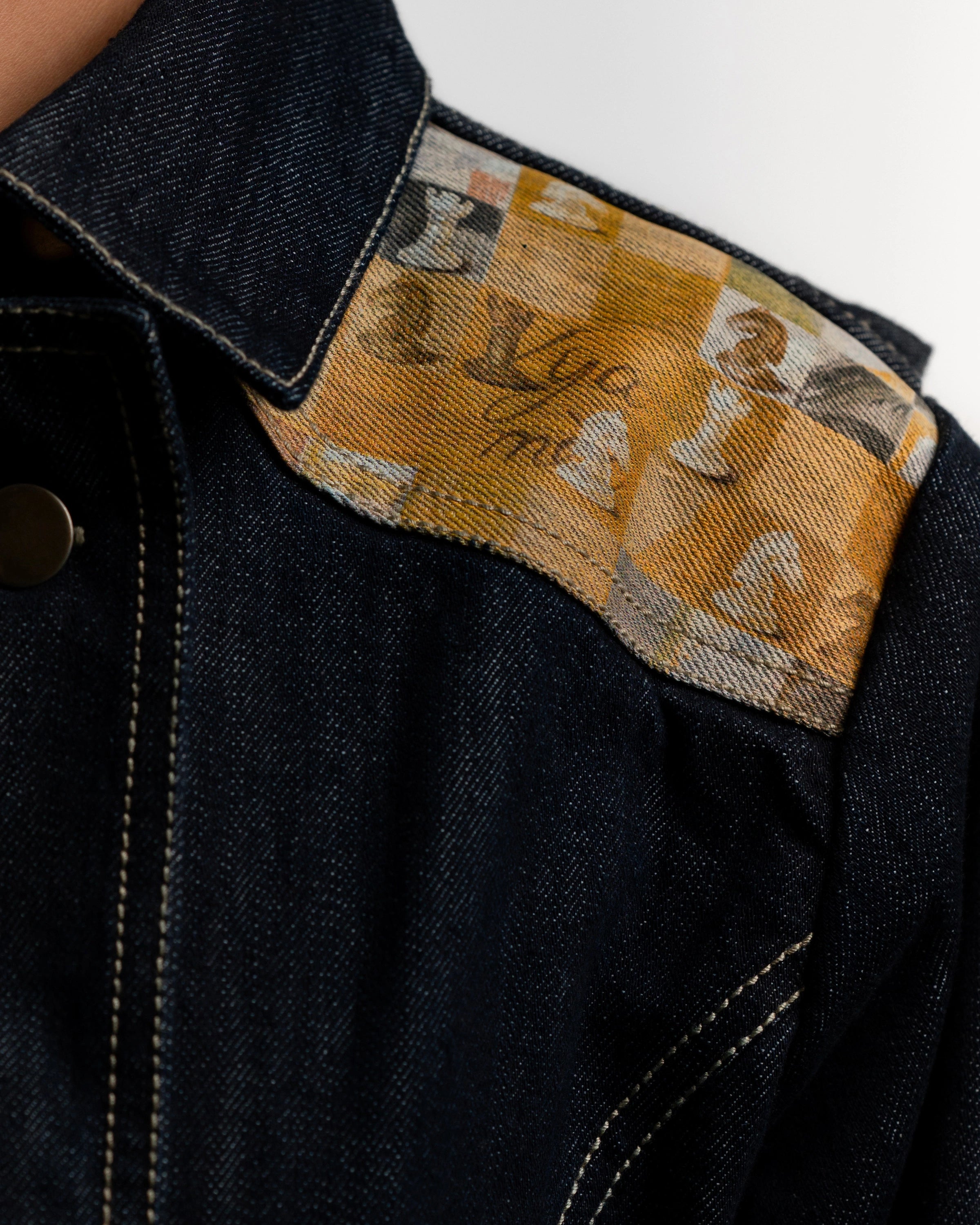 Modern Chaupar Denim Jacket