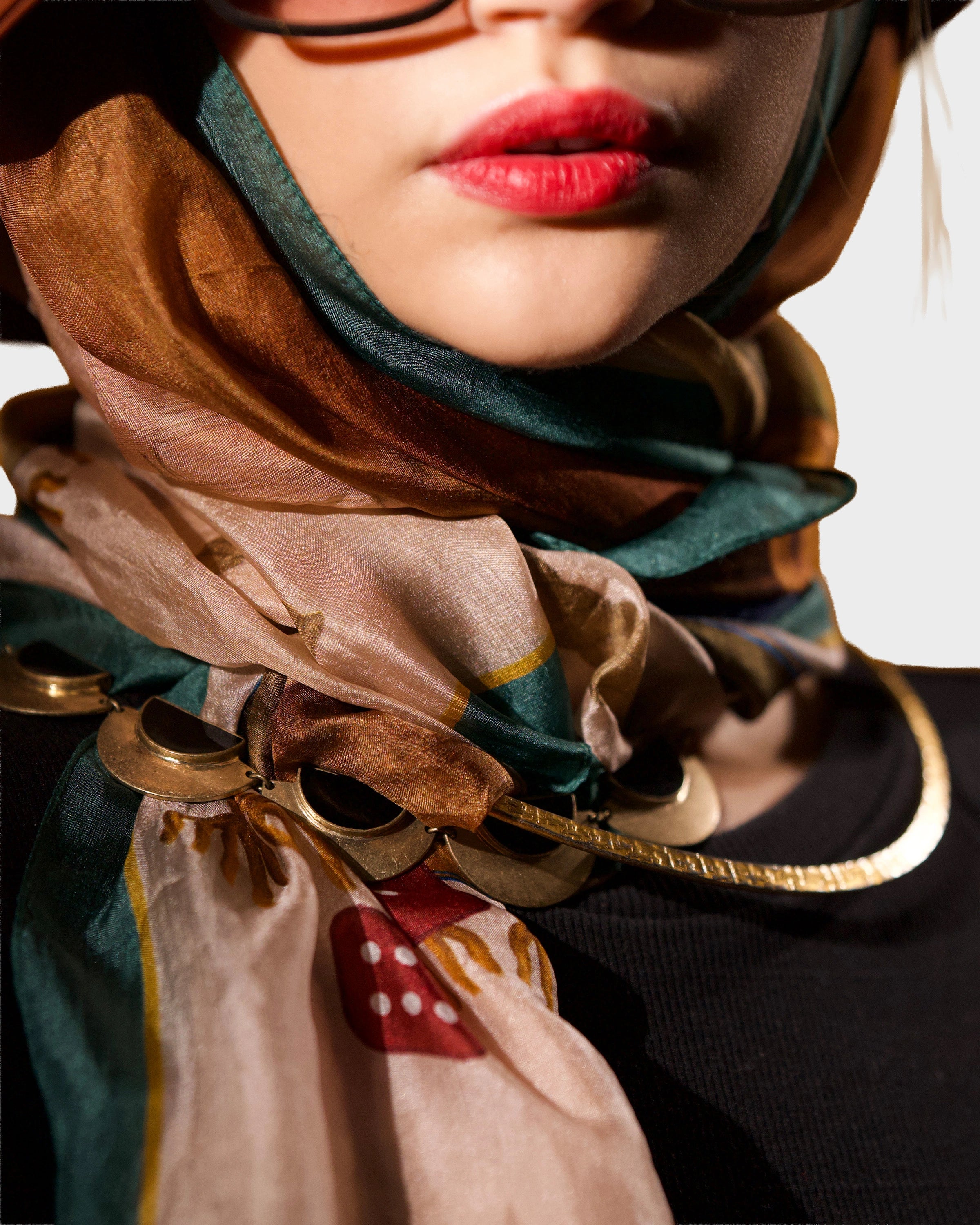 Rolling dices - Silk Scarf