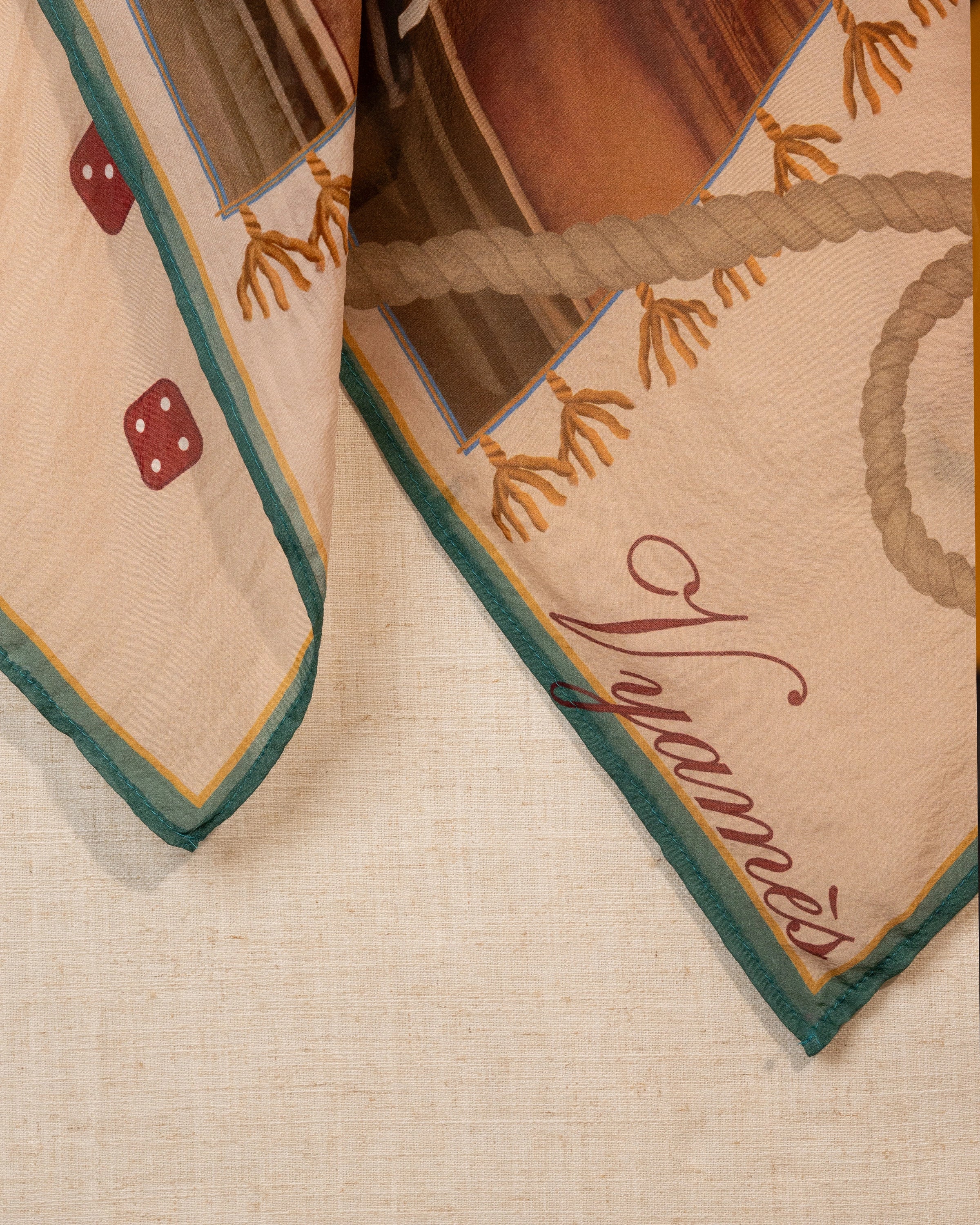 Rolling dices - Silk Scarf