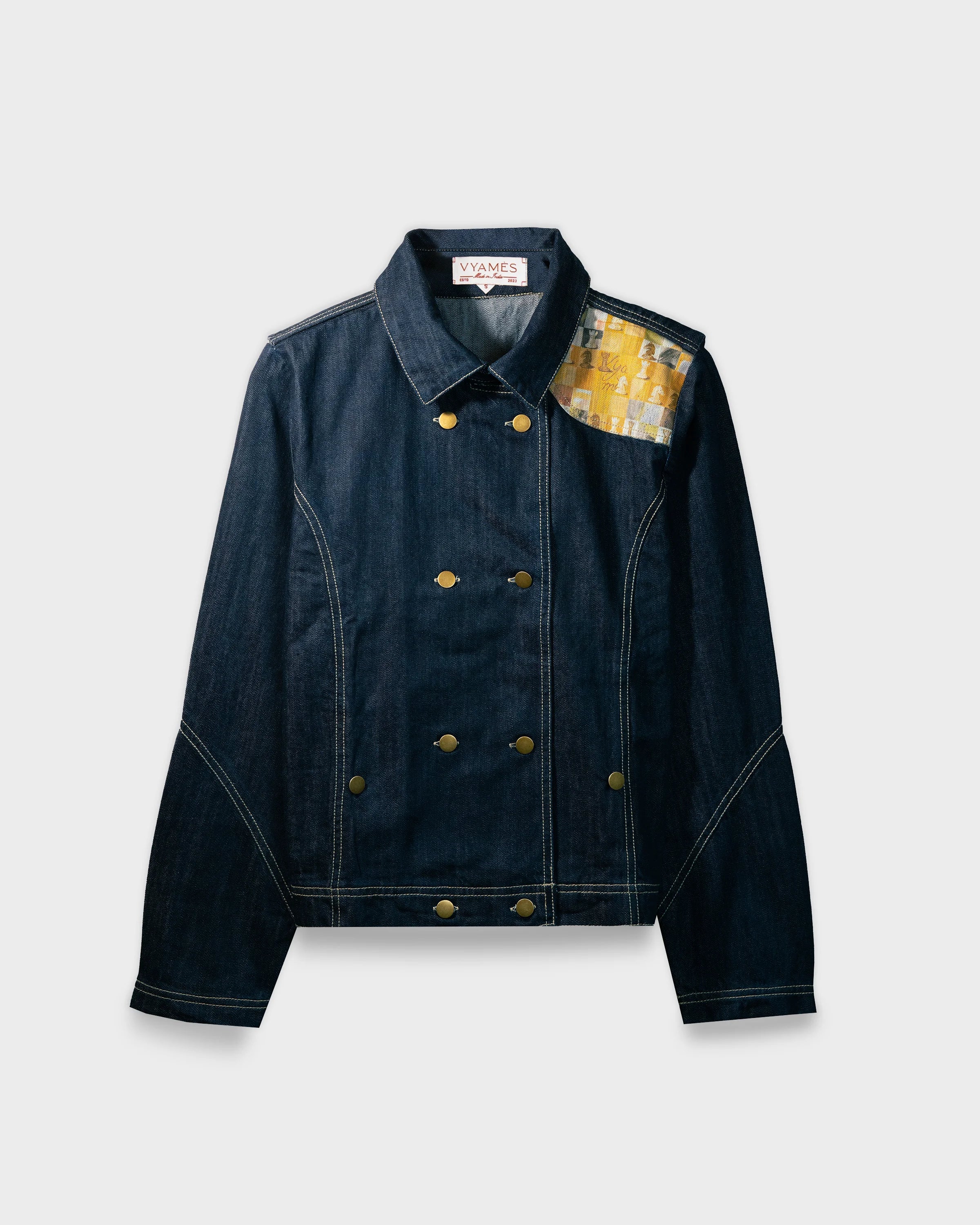 Modern Chaupar Denim Jacket