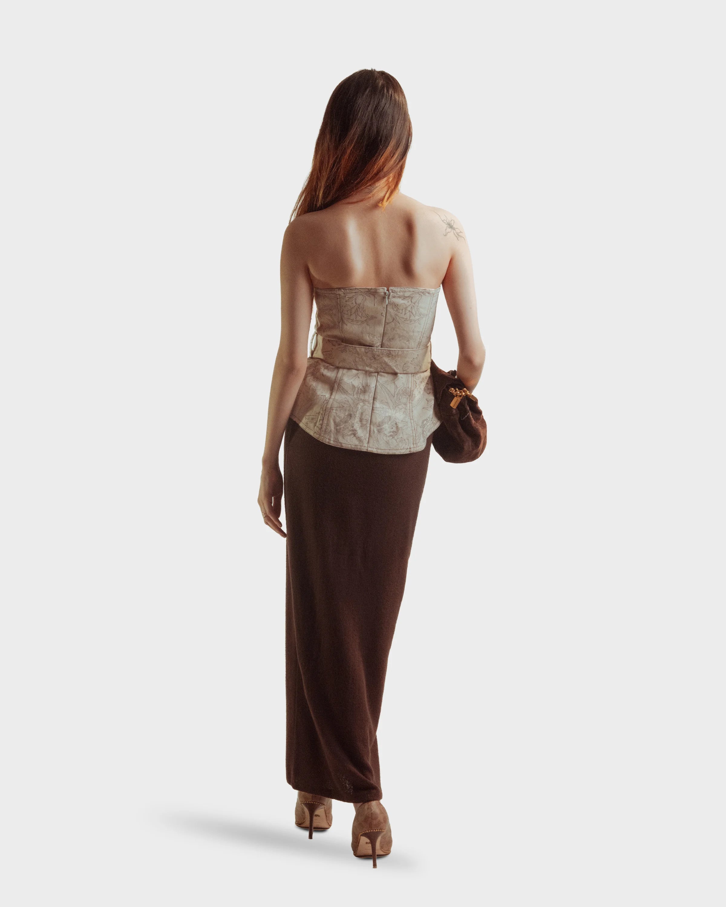 The Sketchbook Corset Top