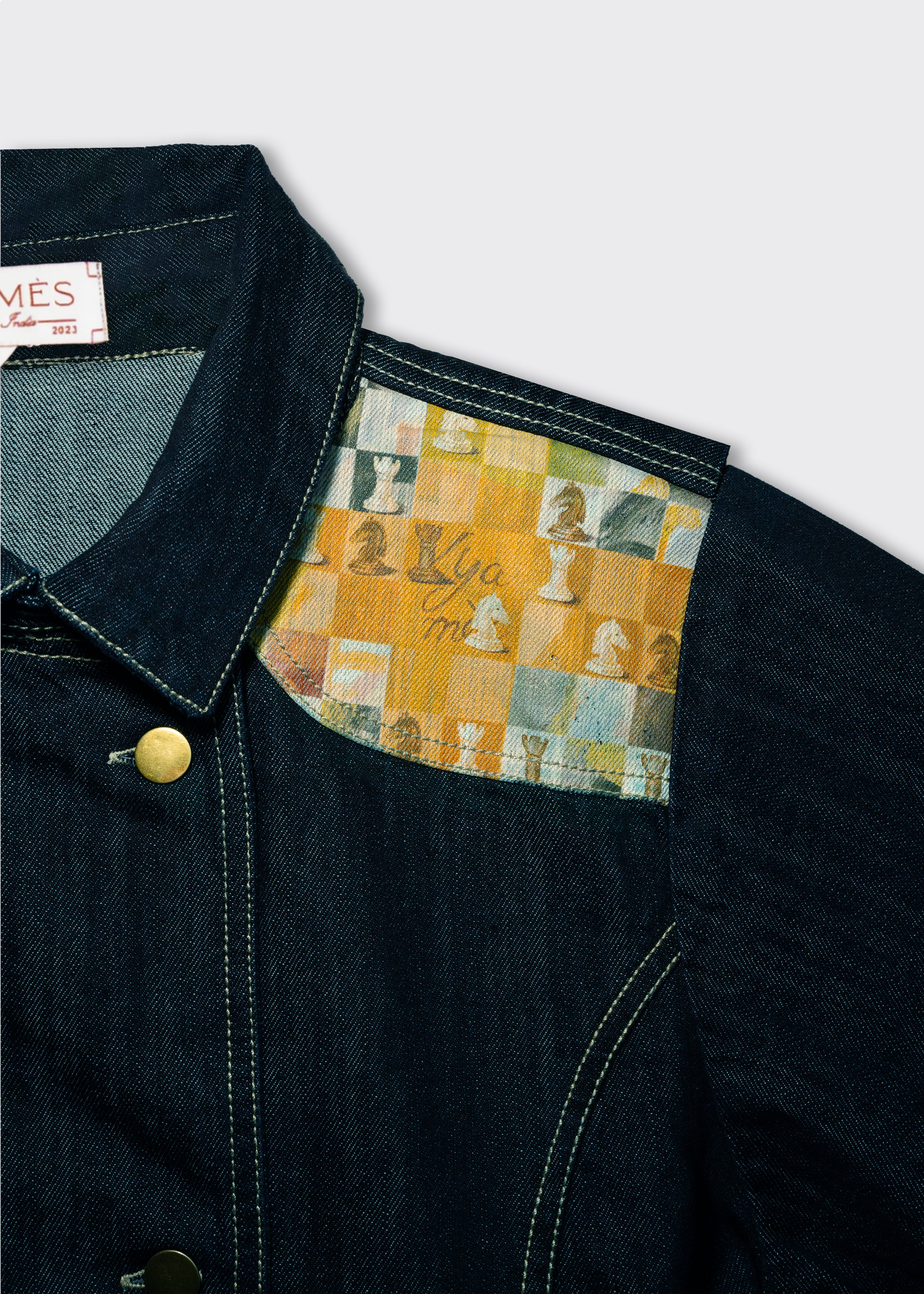Modern Chaupar Denim Jacket