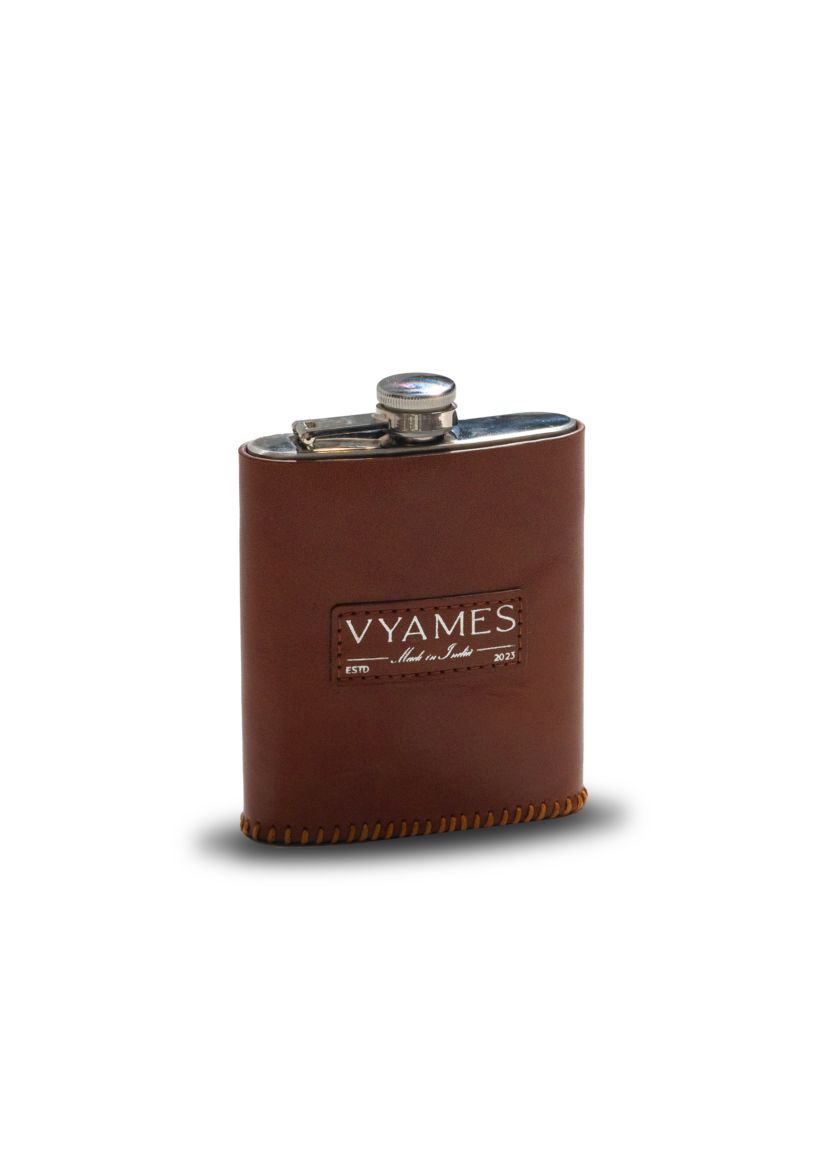 Vintage Leather Flask