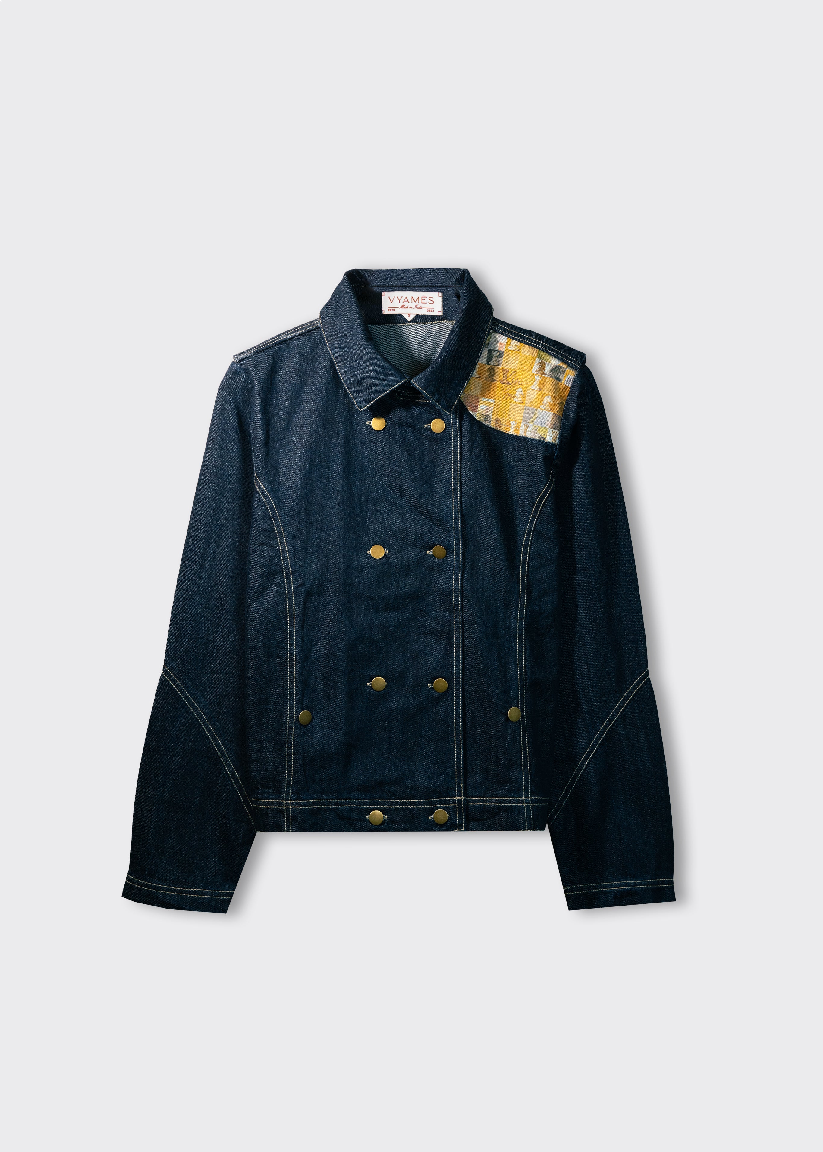 Modern Chaupar Denim Jacket