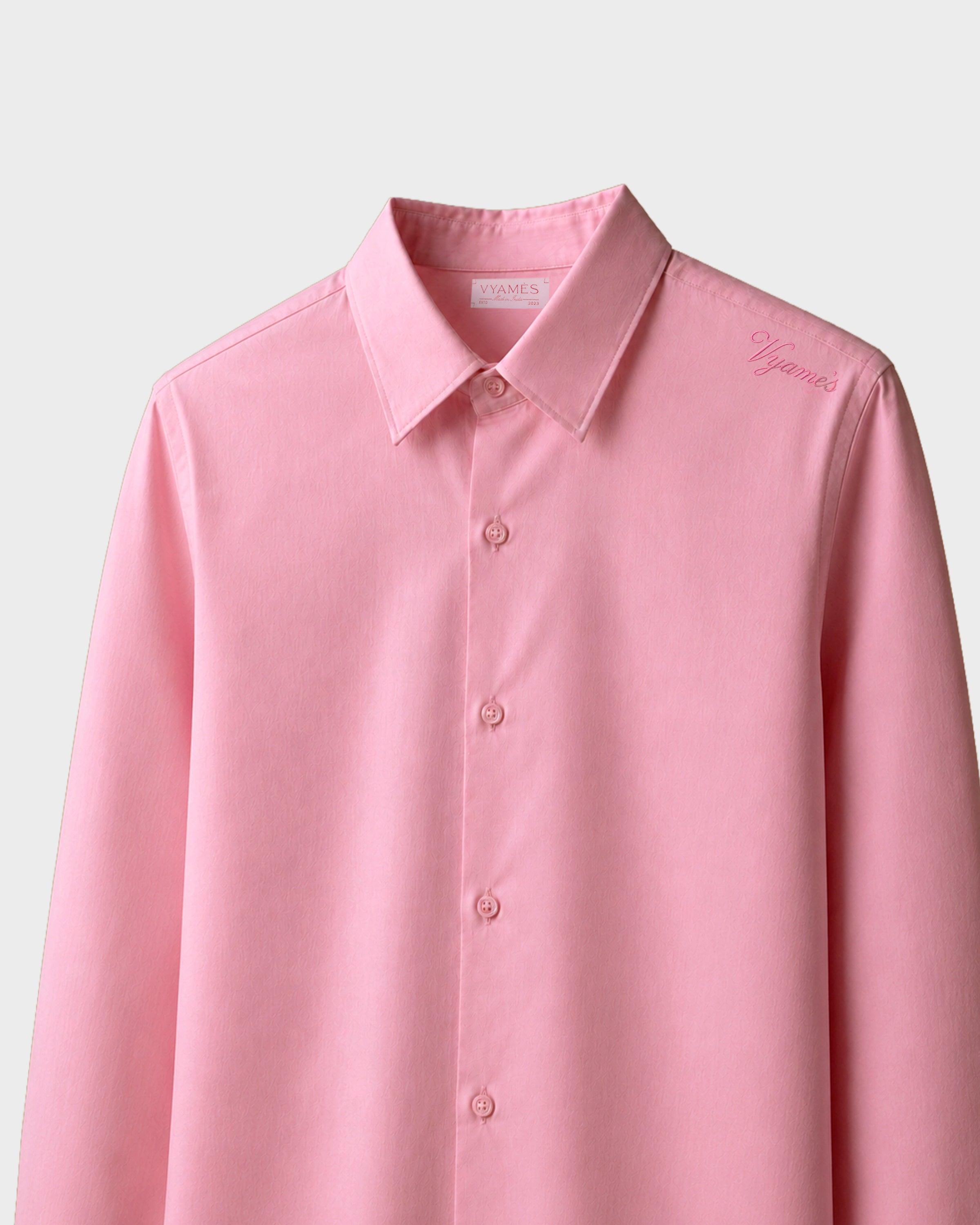 The Signature Shirt | Salmon Pink