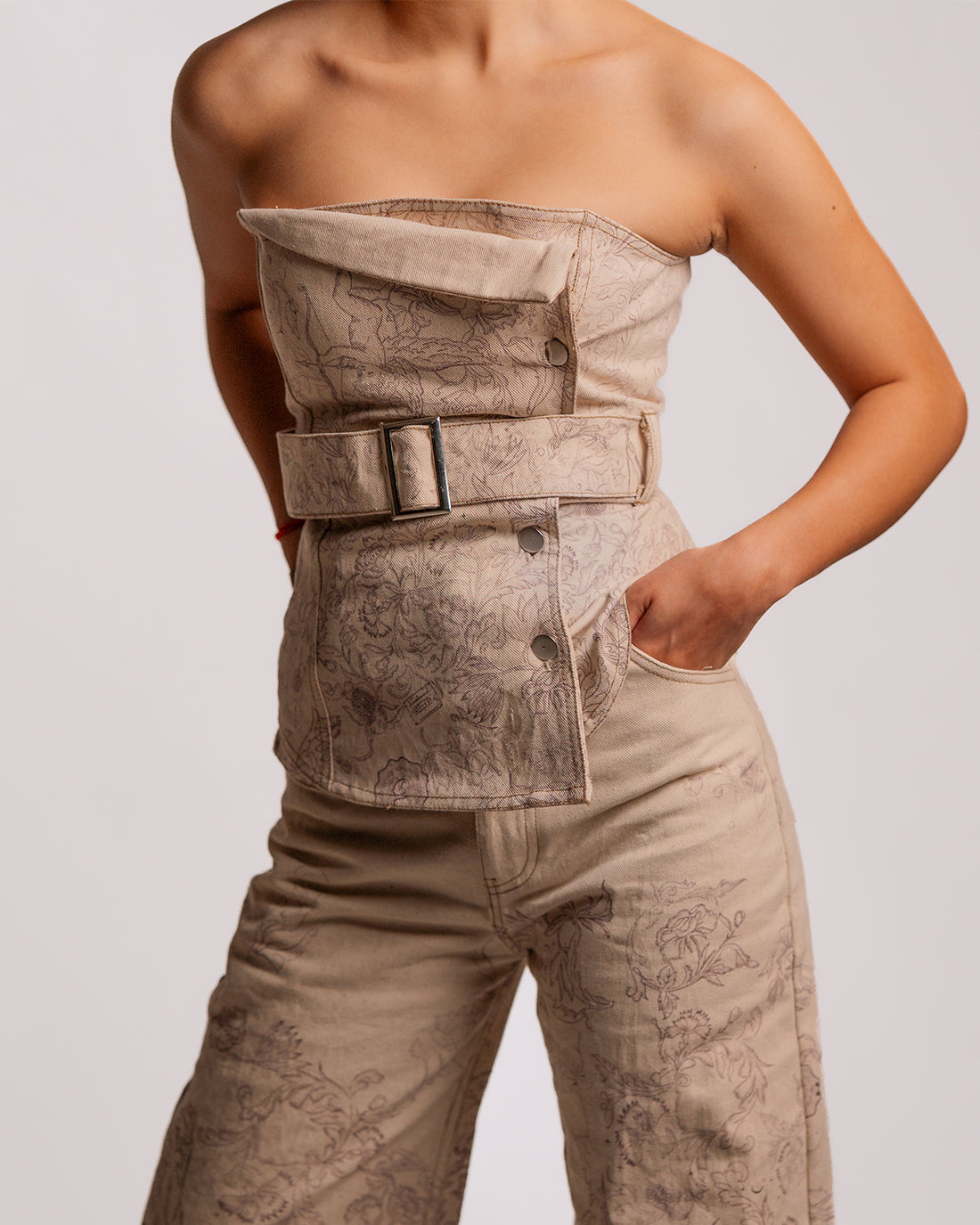 The Sketchbook Corset Top