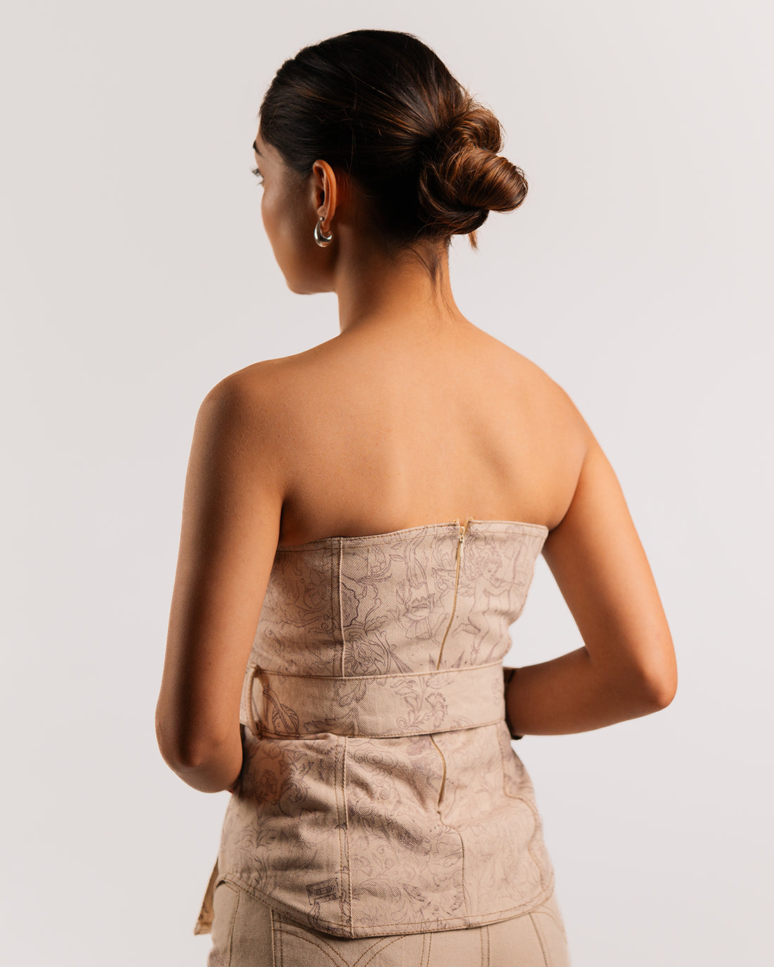 The Sketchbook Corset Top